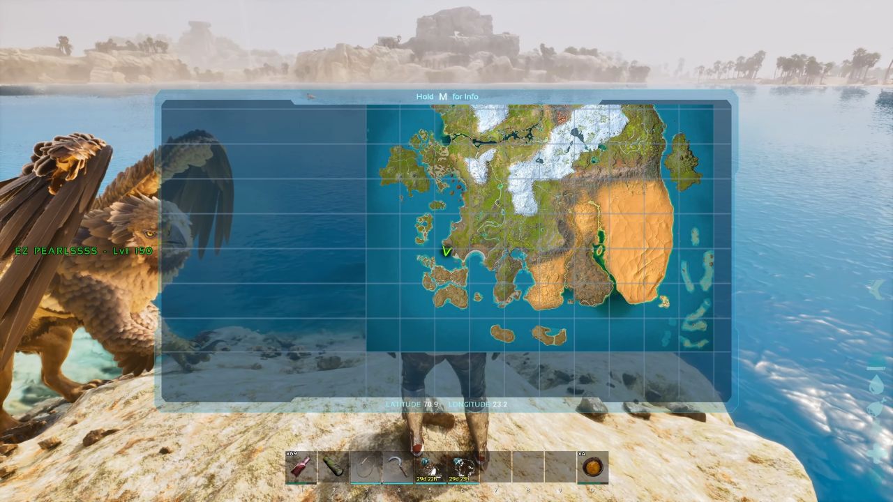 ARK Survival Ascended, PC, Gameplay, All Black Pearls Locations, Screenshot, NoobFeed